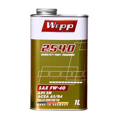 WEPP2540 全合成發(fā)動機油